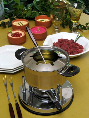 Receita de Fondue de Carne