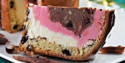 Sorvetone Panetone recheado com sorvete