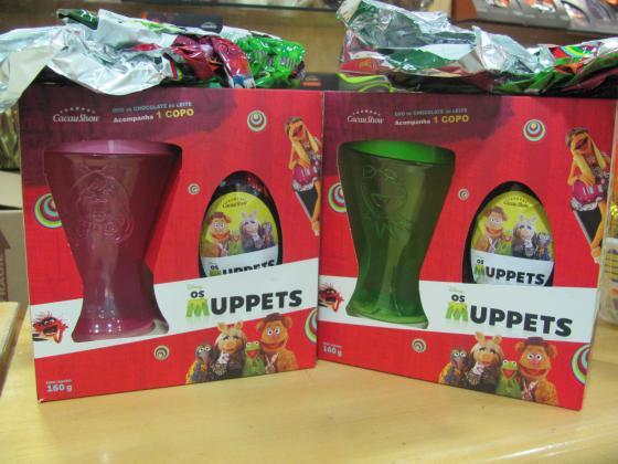Ovo de Páscoa Cacau Show - Muppets