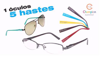 Kit Óculos Champion