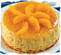 Bolo de Laranja enfeitado