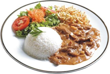 Strogonoff de Carne Prato com Strogonoff de Carne