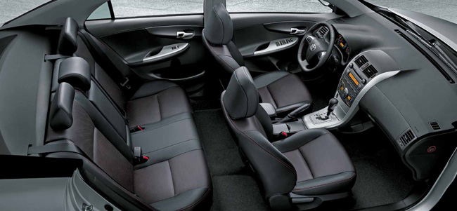 Novo Corolla XRS - Interior Novo Corolla XRS - Interior