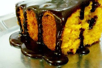 Receita de Bolo de Cenoura com Cobertura de Chocolate