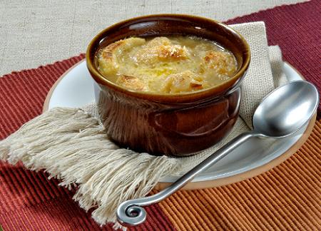 Receita de Sopa de Cebola
