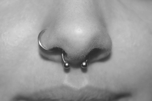 Piercing no Nariz