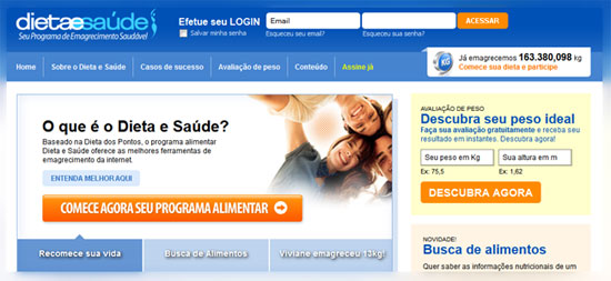 Dieta e Saúde - Site