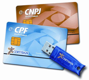 Certificado Digital - Cartão e Token Certificado Digital - Cartão e Token