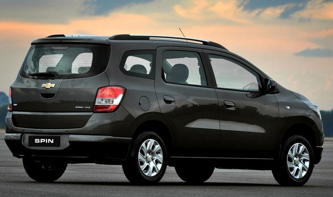 Chevrolet Spin - Traseira