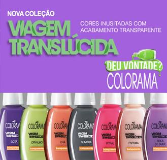Colorama Viagem Translúcida