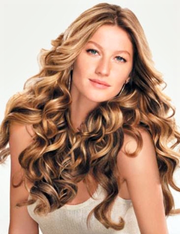 Cabelo com babyliss