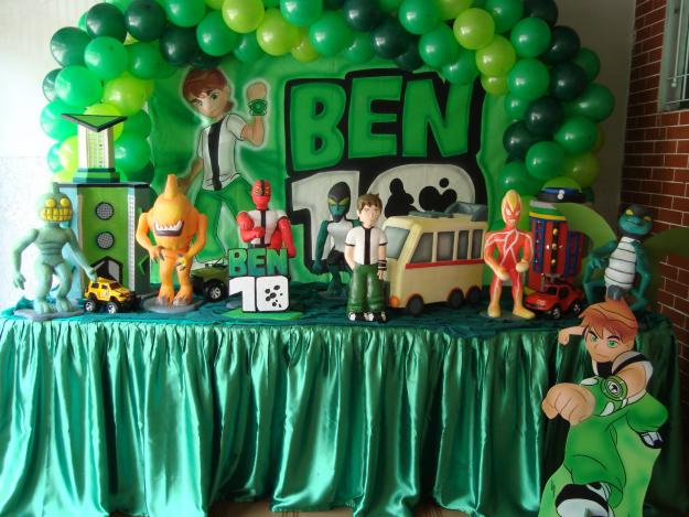decoracao-festa-infantil-ben-10-fotos