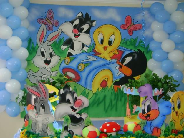 decoracao-festa-infantil-looney-tunes-fotos