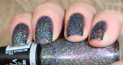 Esmalte de glitter 3D