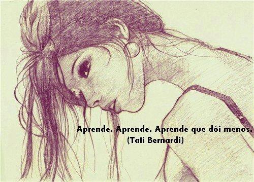 Frase de Tati Bernardi