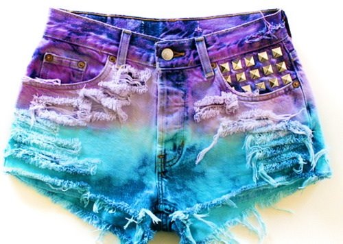 Shorts Jeans Coloridos