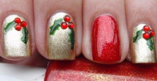 Unhas Decoradas para o Natal