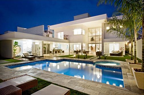 Fachada de Casa Moderna