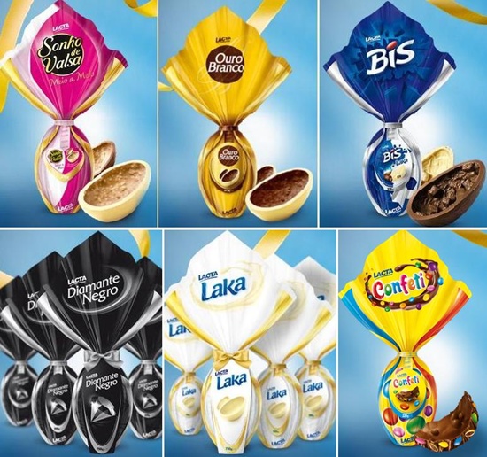 Ovos de Páscoa Lacta