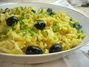 Bacalhau Desfiado