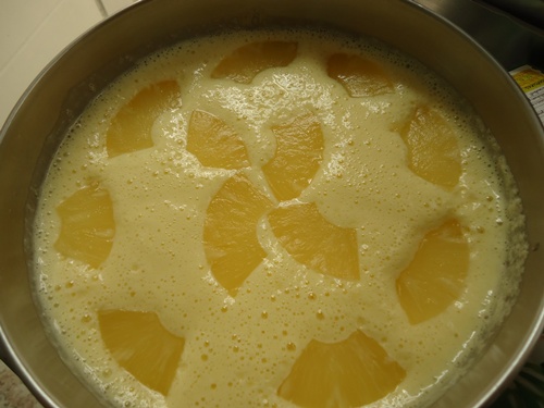 Gelado de Abacaxi