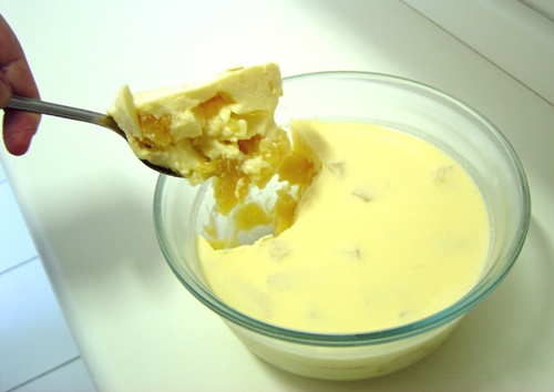 Gelado de Abacaxi