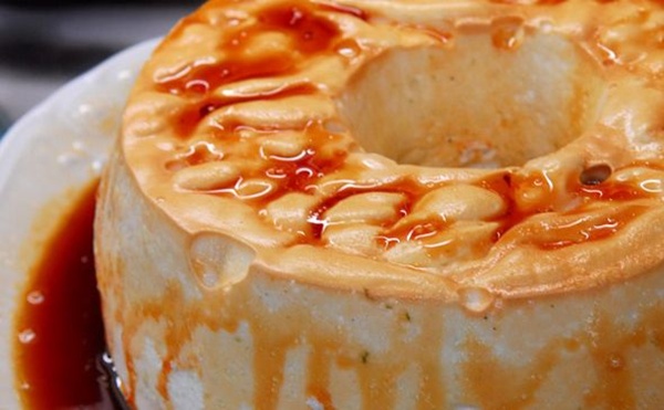 Receita de Pudim de Claras de Ovo