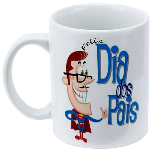 Caneca Personalizada para o Dia dos Pais. (Foto: Divulgação)
