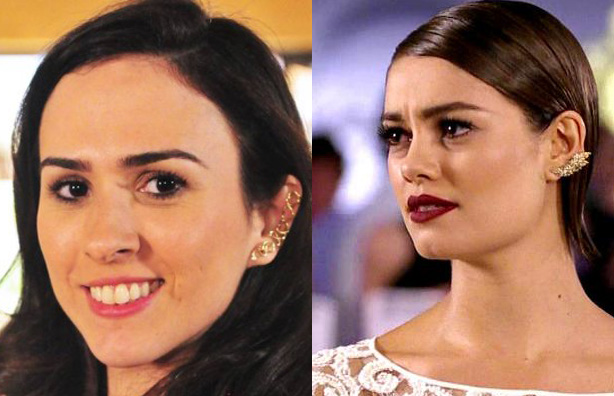 As personagens de novela Amora e Valdirene impulsionaram a venda do Ear Cuff.