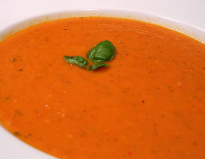 Sopa Creme de Tomate.