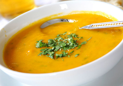 Sopa de Mandioca.