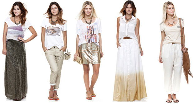São muitas as opções de roupas para usar no ano novo. (Foto: Divulgação)