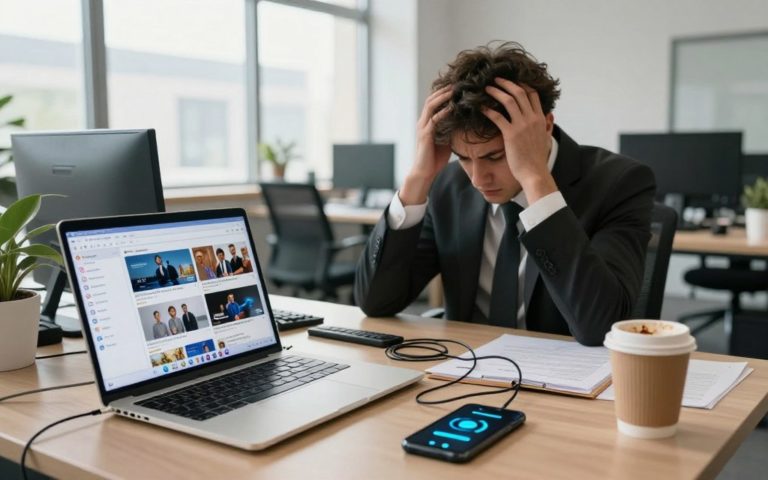 distrações digitais